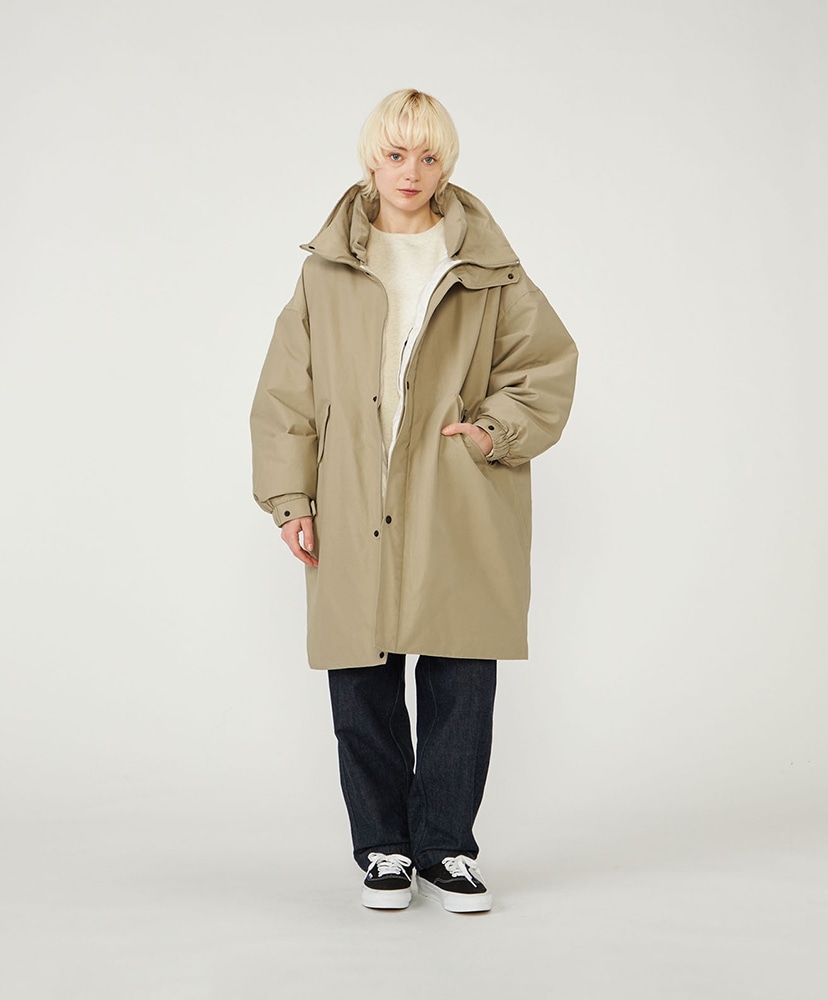 Double Peak Field Down Coat BE/ベージュ WS(WOMEN)