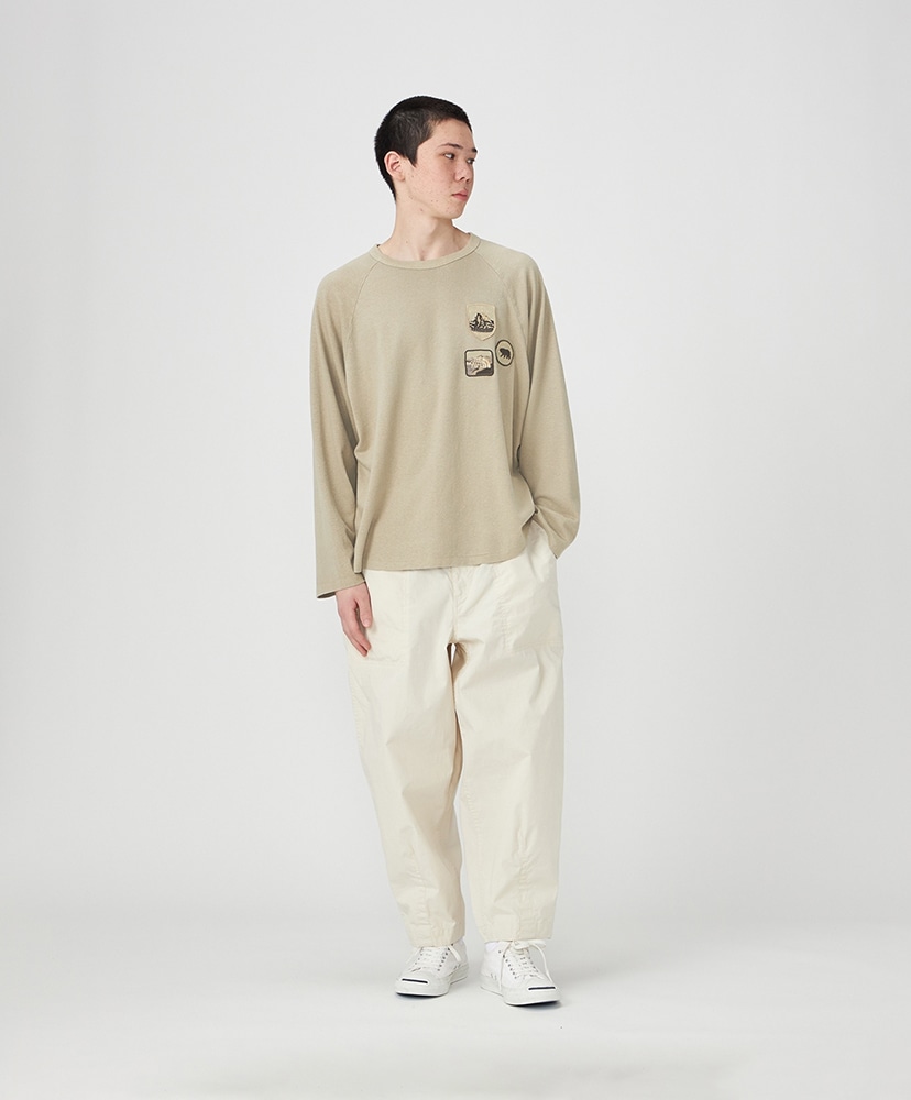 Ripstop Wide Cropped Field Pants(30(MEN) K/ブラック): THE NORTH