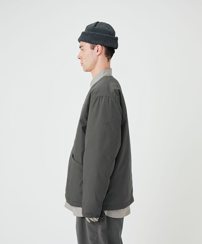Down Cardigan CH/チャコール L(MEN)