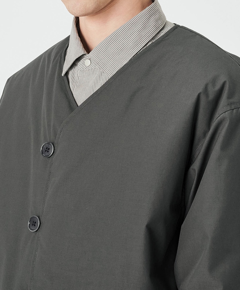 Down Cardigan CH/チャコール L(MEN)