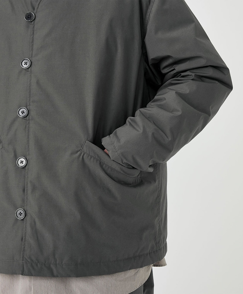Down Cardigan CH/チャコール L(MEN)