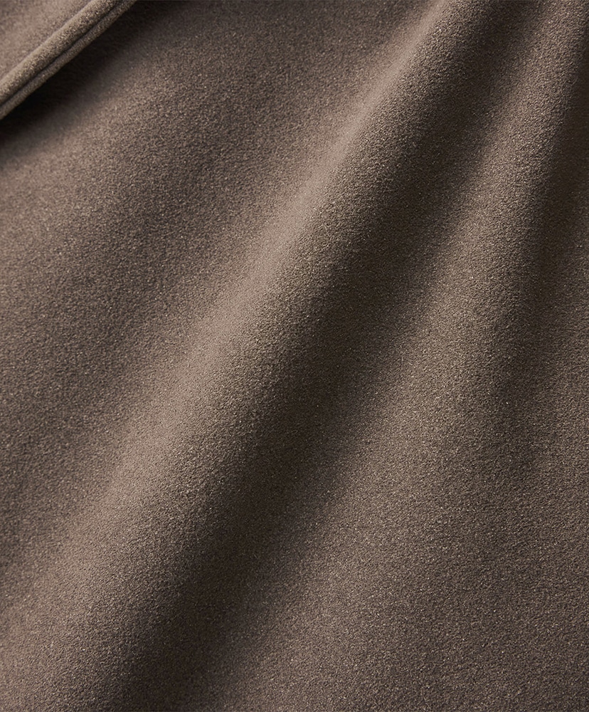 Synthetic Leather Field Jacket BR/ブラウン L(MEN)