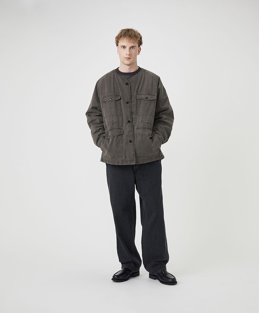 Cotton CORDURA Insulation Collarless Jacket FB/フェードブラウン L(MEN)