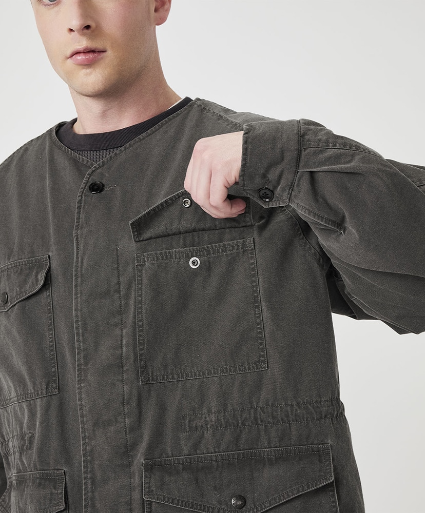 Cotton CORDURA Insulation Collarless Jacket FB/フェードブラウン L(MEN)