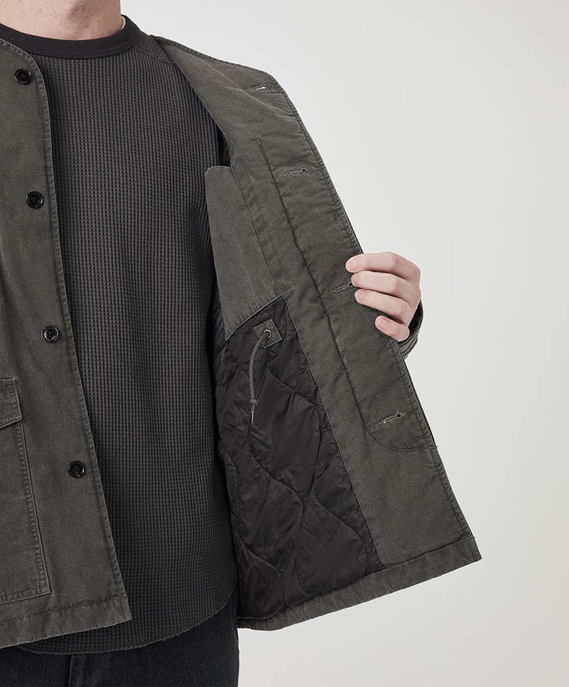 Cotton CORDURA Insulation Collarless Jacket FB/フェードブラウン L(MEN)