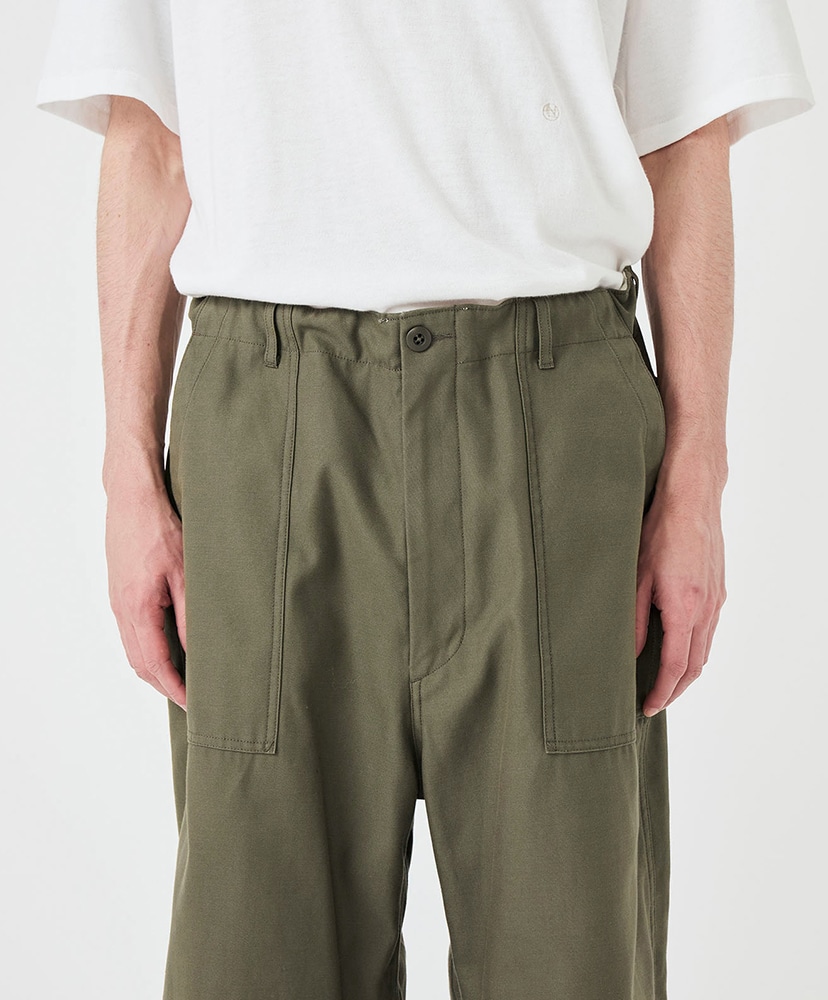 Wide Baker Pants KK/カーキ 30(MEN)