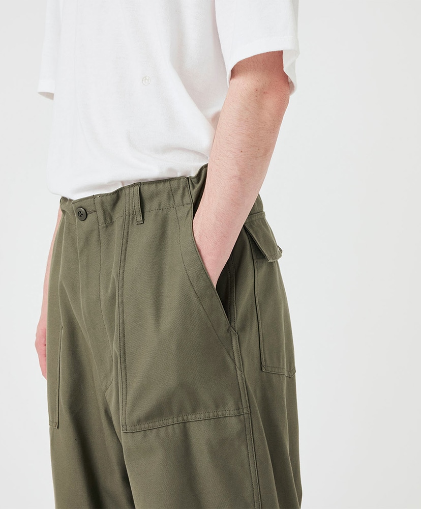 Wide Baker Pants KK/カーキ 30(MEN)