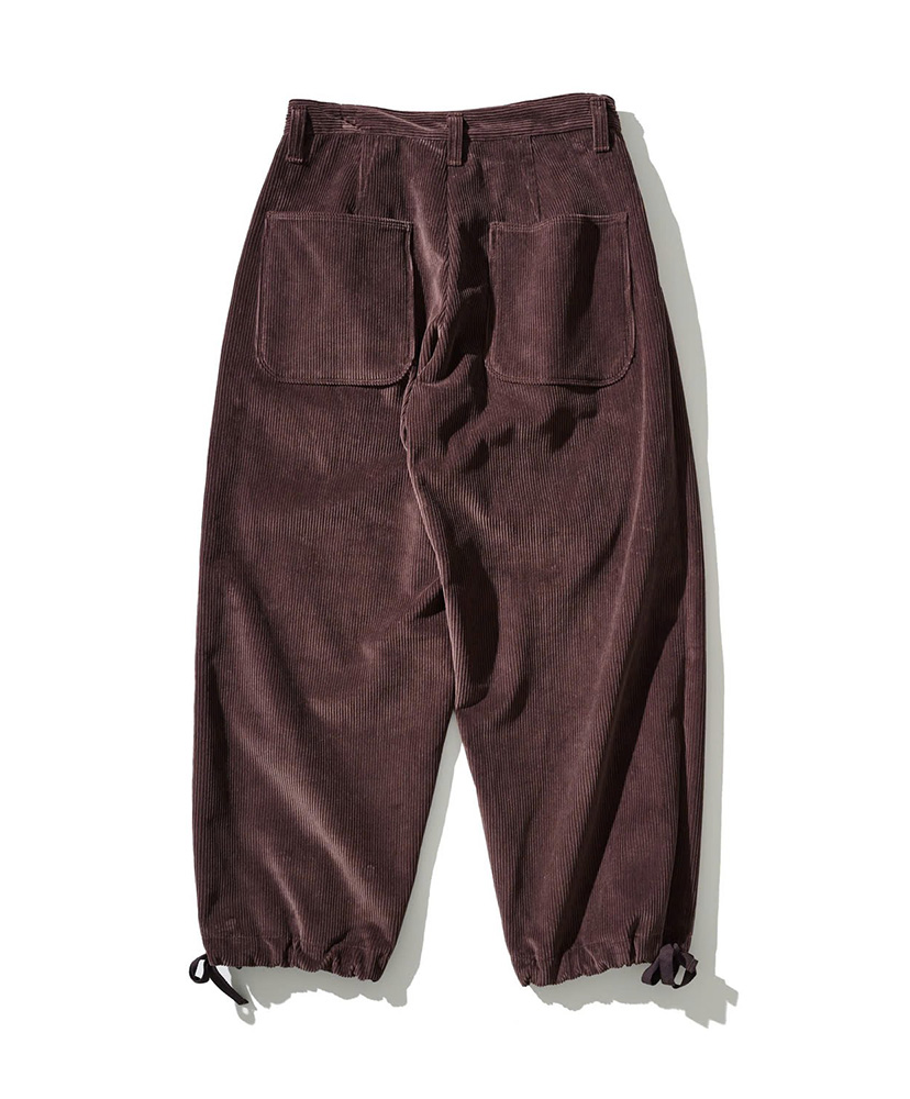 コーデュロイレグルスパンツ ブラウン L(MEN)
