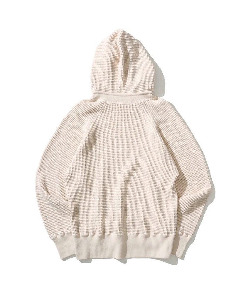 ワッフルスタンディングパーカー オフ L(MEN)