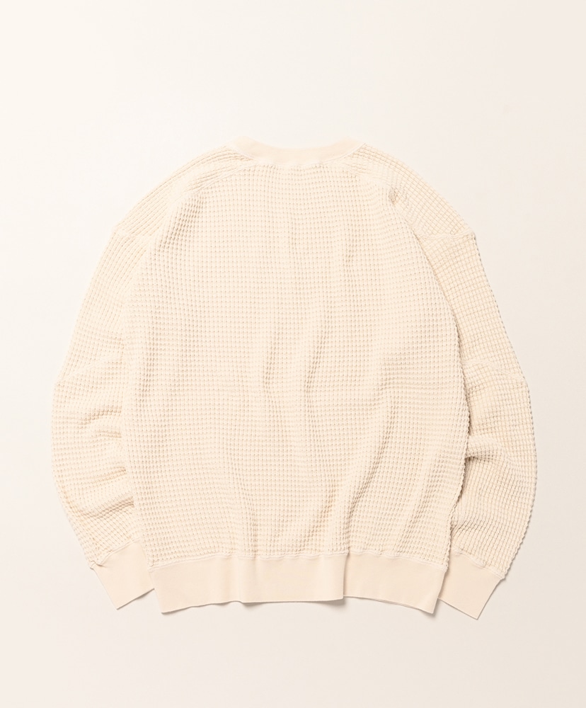 ワッフルパズルスエット2号 Off/オフ L(MEN)
