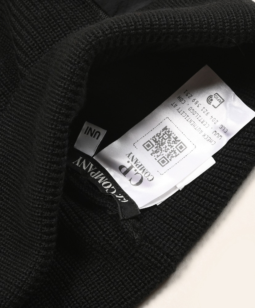 Extrafine Merino Wool Pocket Beanie Black/ブラック UNI