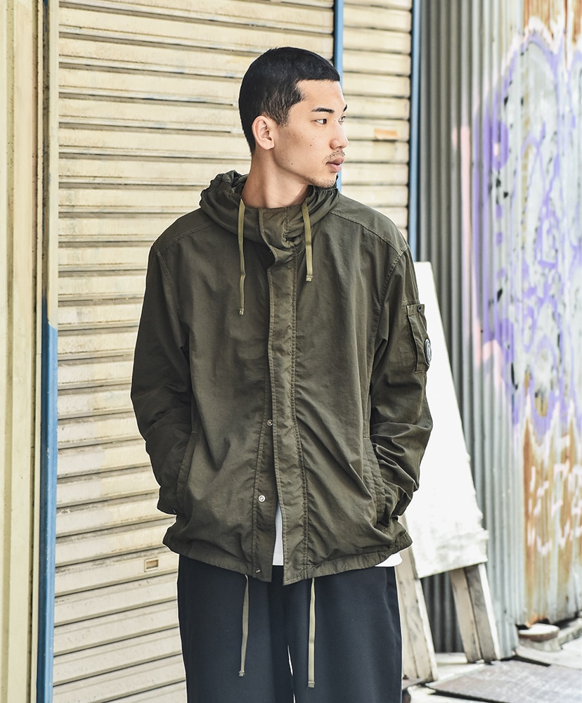 T-ST Nylon Hood Lens Overshirt Ivy Green/アイビーグリーン L(MEN)