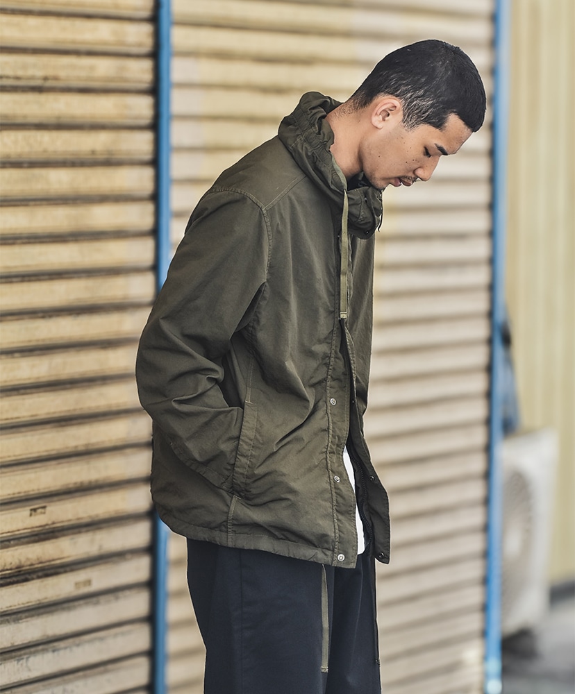 T-ST Nylon Hood Lens Overshirt Ivy Green/アイビーグリーン L(MEN)