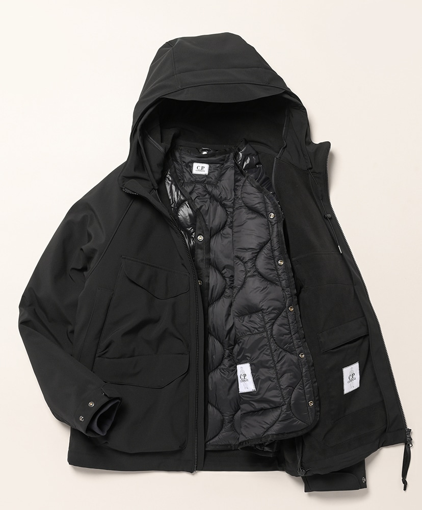 C.P. Shell-R Padded HDD Lens JK Black/ブラック L(MEN)