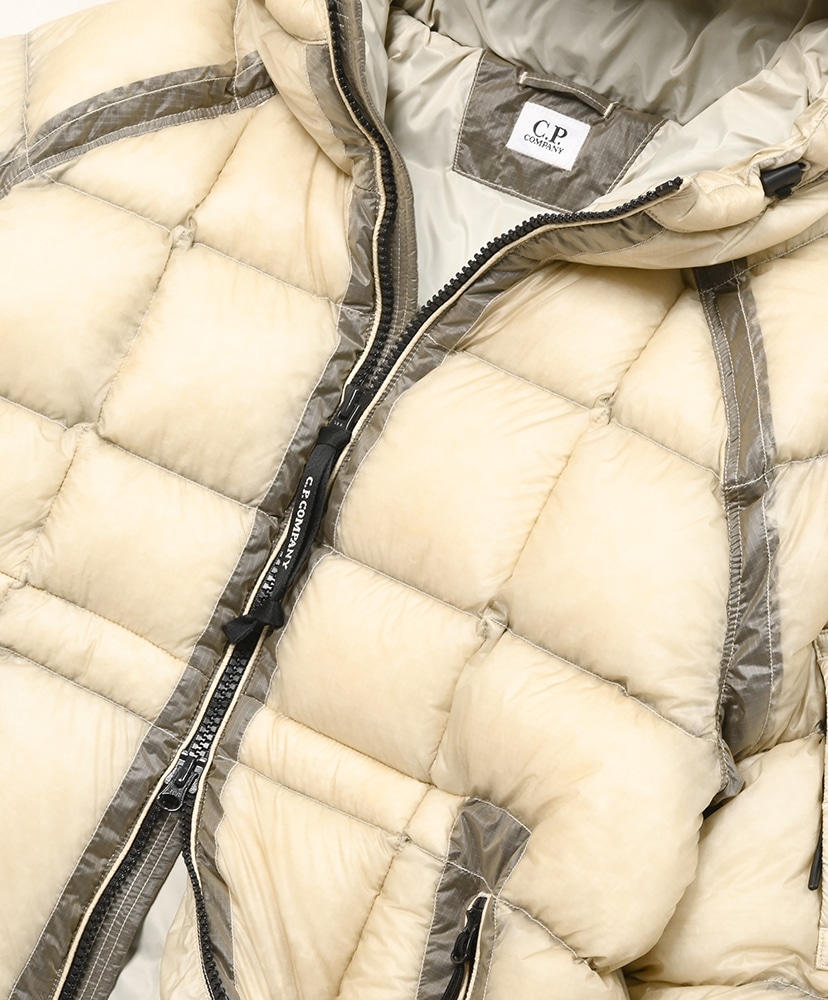 DD Shell Hooded Down Jacket Silver Birch/シルバービーチ L(MEN)