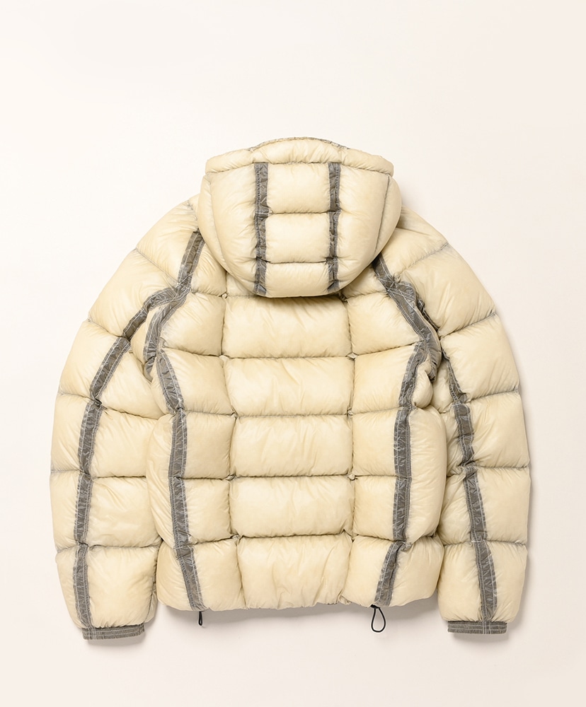 DD Shell Hooded Down Jacket Silver Birch/シルバービーチ L(MEN)