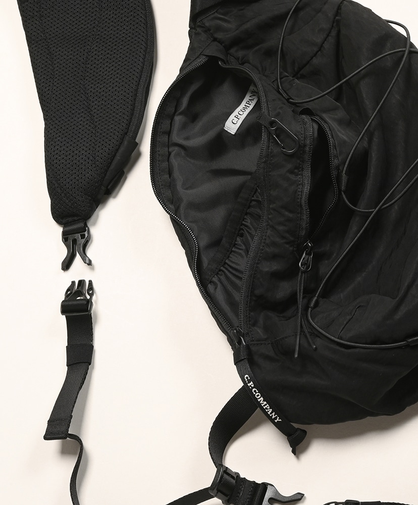 Nylon B Cross Body Backpack Black/ブラック UNI
