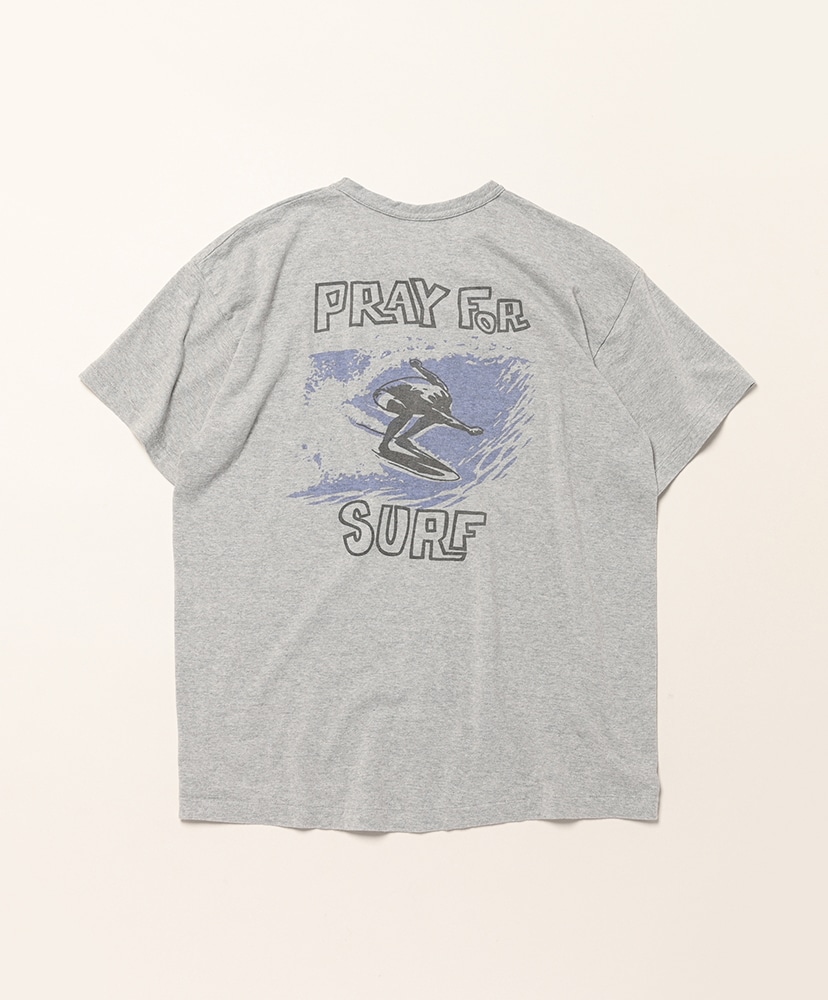 Lot 4064 Pray For Surf Heather Gray/ヘザーグレー L(MEN)