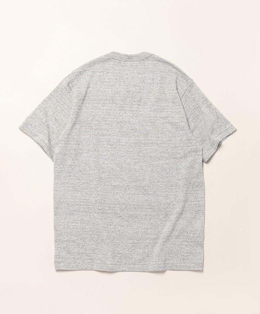 Lot.4082 1ボタンヘンリーネックT Heather Gray/ヘザーグレー L(MEN)