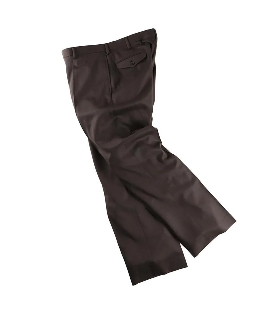 Straight slacks Brown/ブラウン L(MEN)