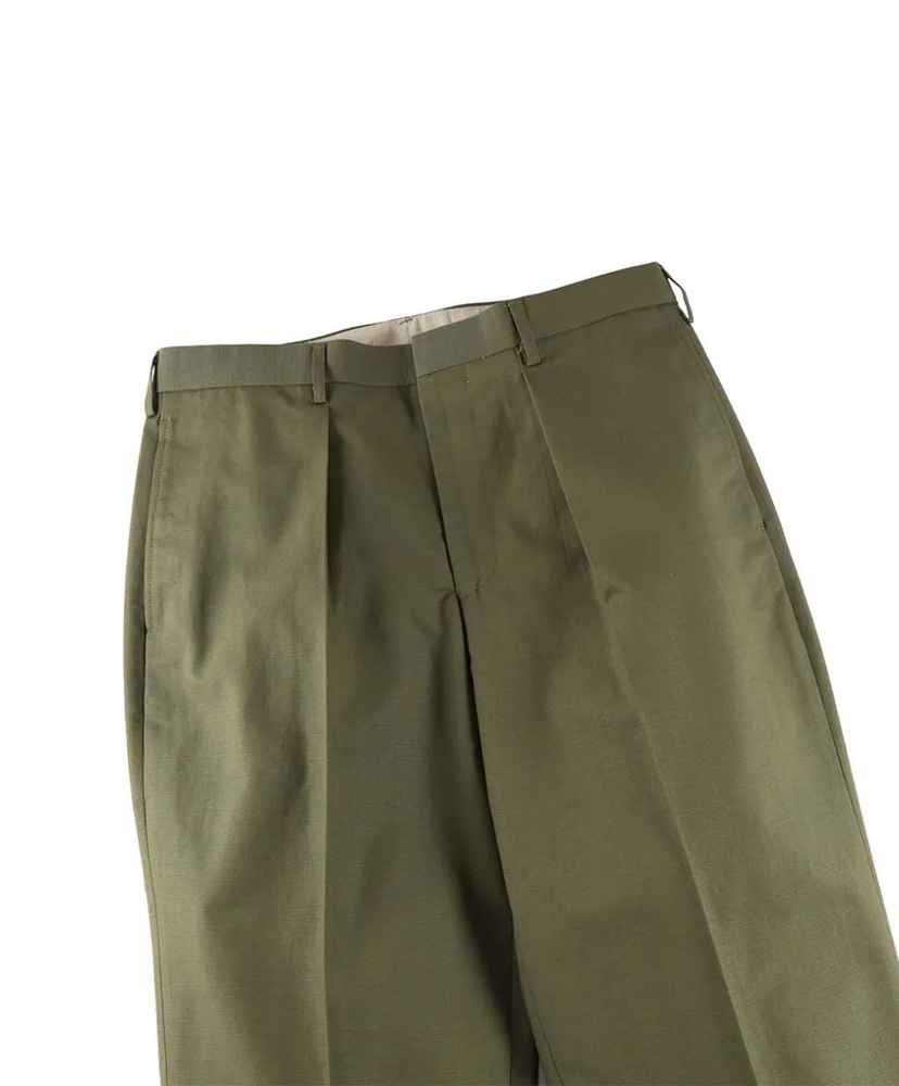 Straight slacks Olive/オリーブ L(MEN)
