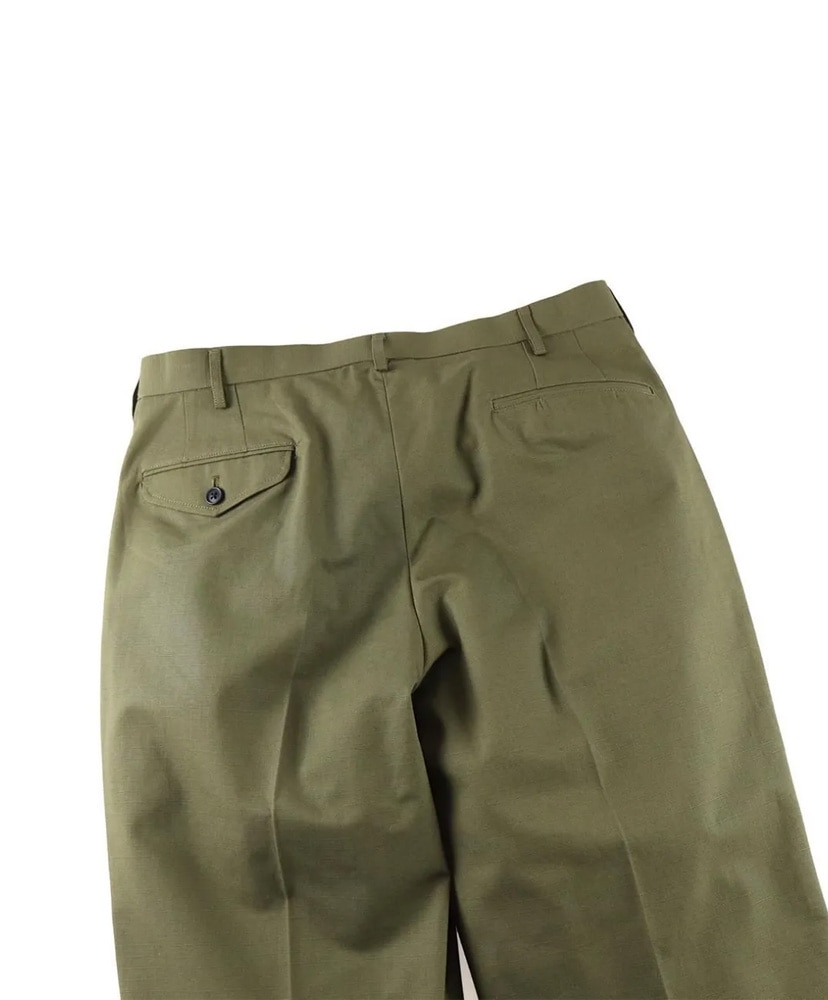 Straight slacks Olive/オリーブ L(MEN)