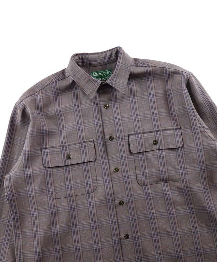 Plain Crest Brown Plaid/ブラウンプレイド L(MEN)