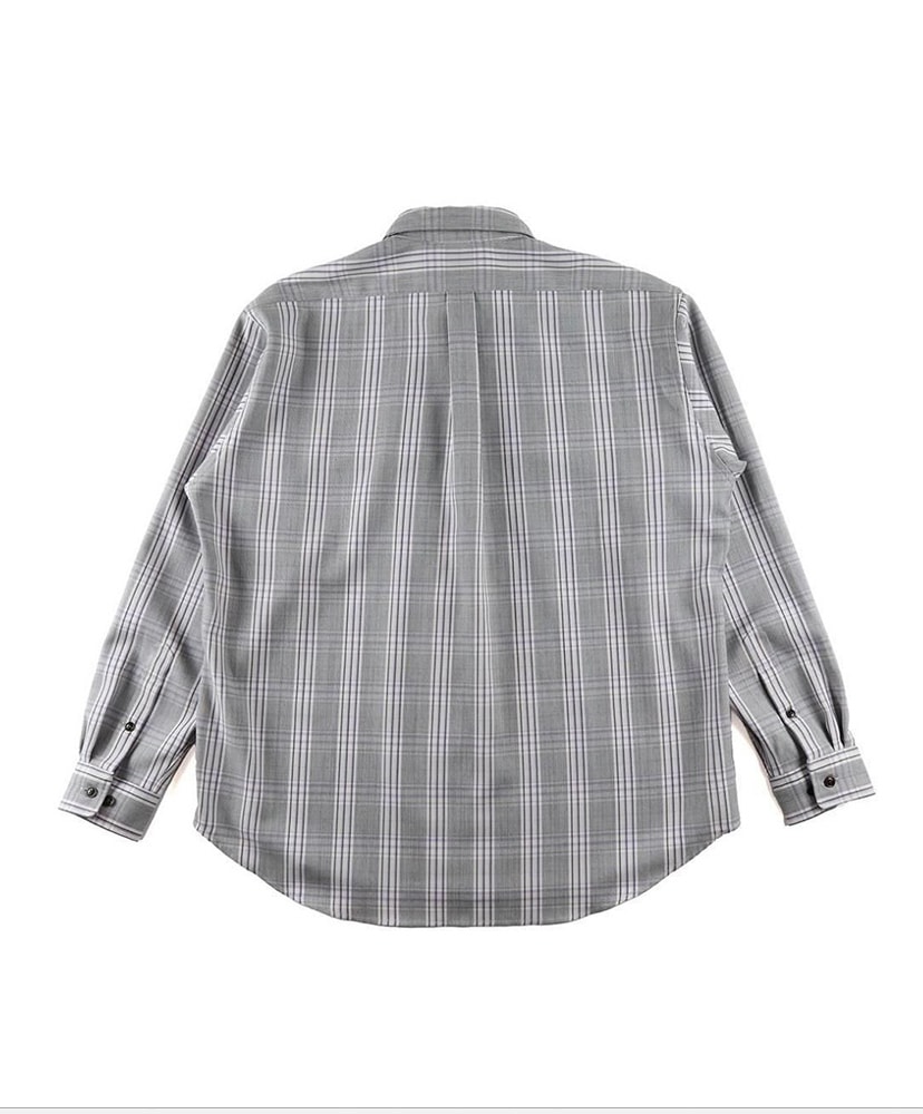 Plain Crest Gray Plaid/グレープレイド L(MEN)
