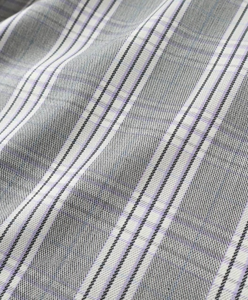 Plain Crest Gray Plaid/グレープレイド L(MEN)