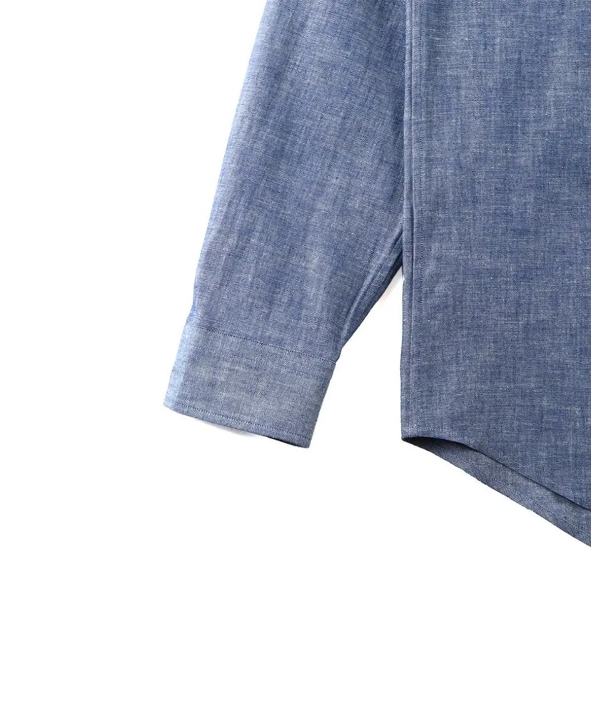 Plain crest Chambray/シャンブレー L(MEN)