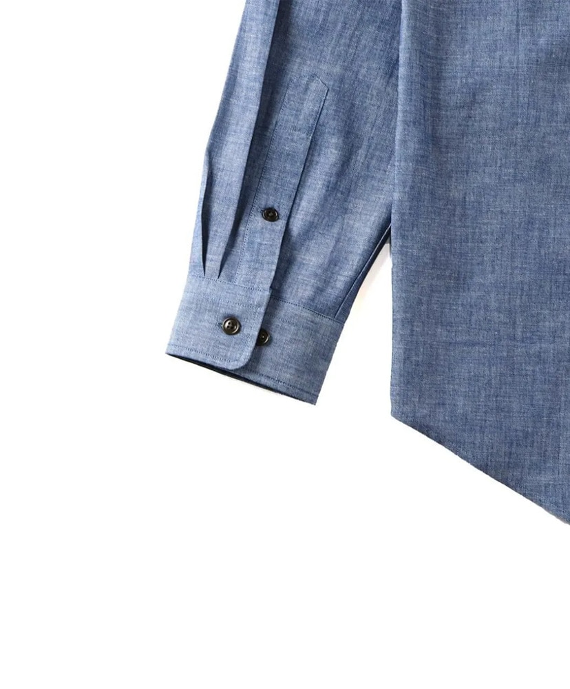 Plain crest Chambray/シャンブレー L(MEN)