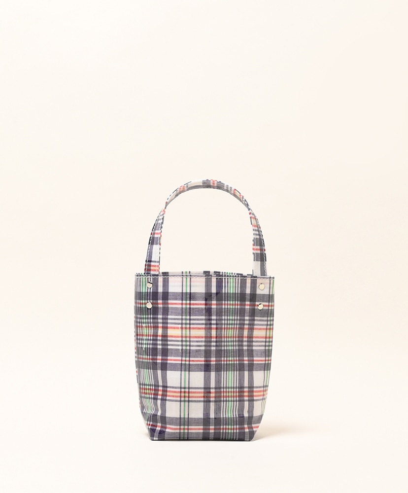 Baguette Tote Mini PVC Check Navy/チェックネイビー ONE