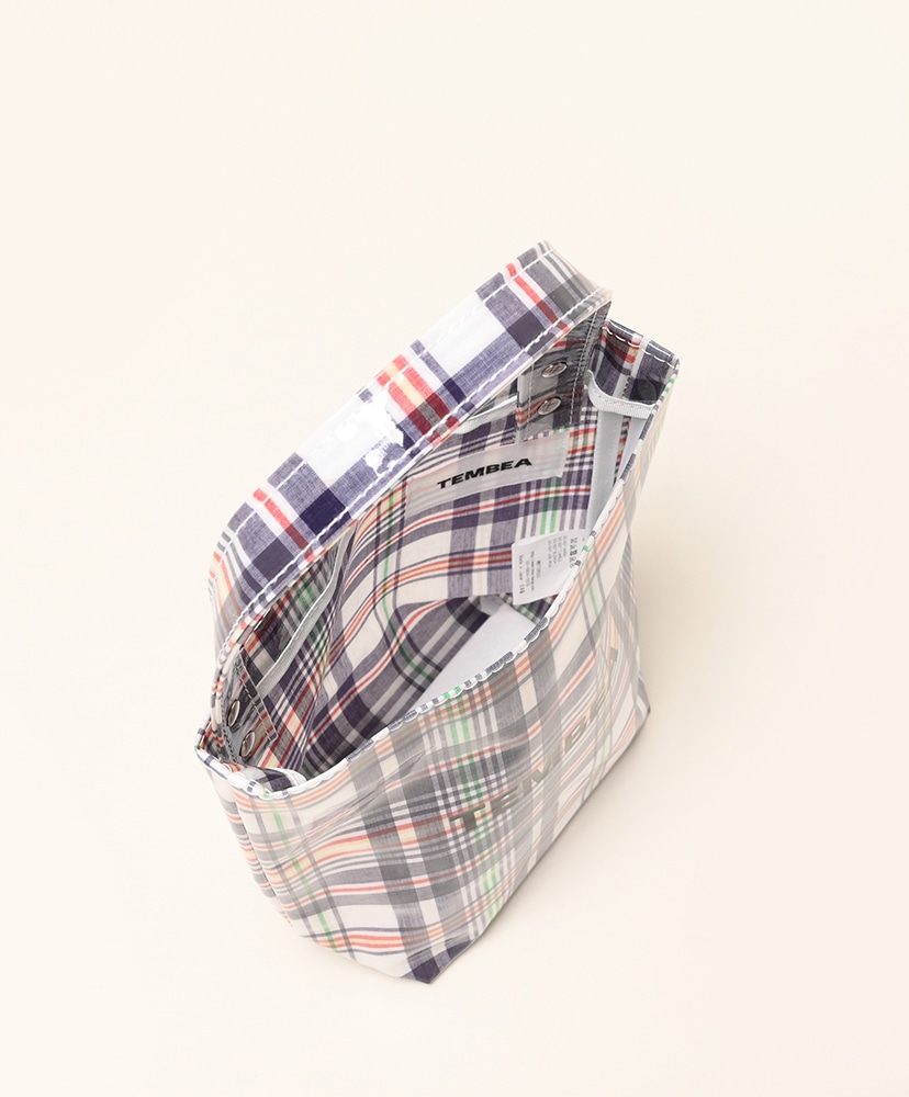 Baguette Tote Mini PVC Check Navy/チェックネイビー ONE