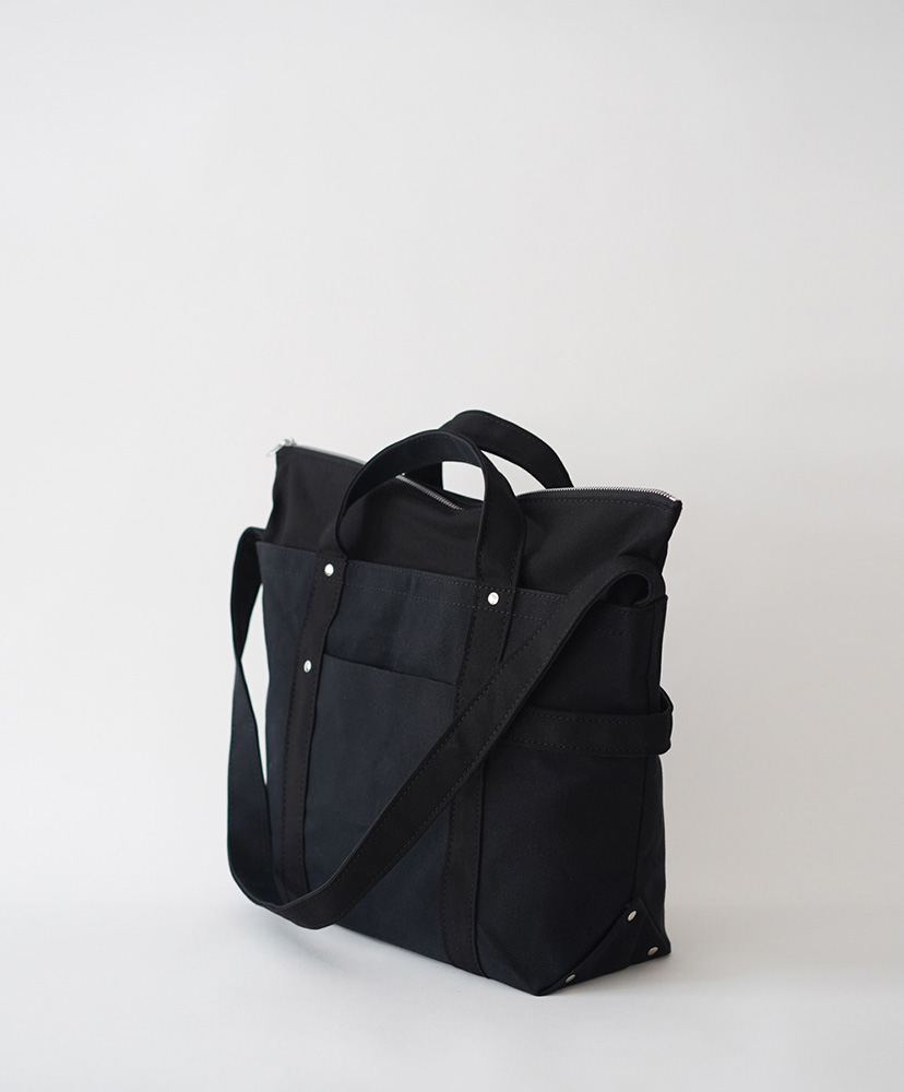 Harvest Tote Medium Black×Black/ブラック×ブラック ONE(UNISEX)