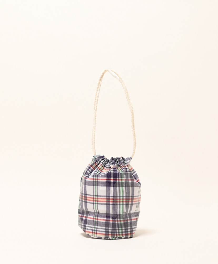 Game Pouch PVC Check Navy/チェックネイビー ONE