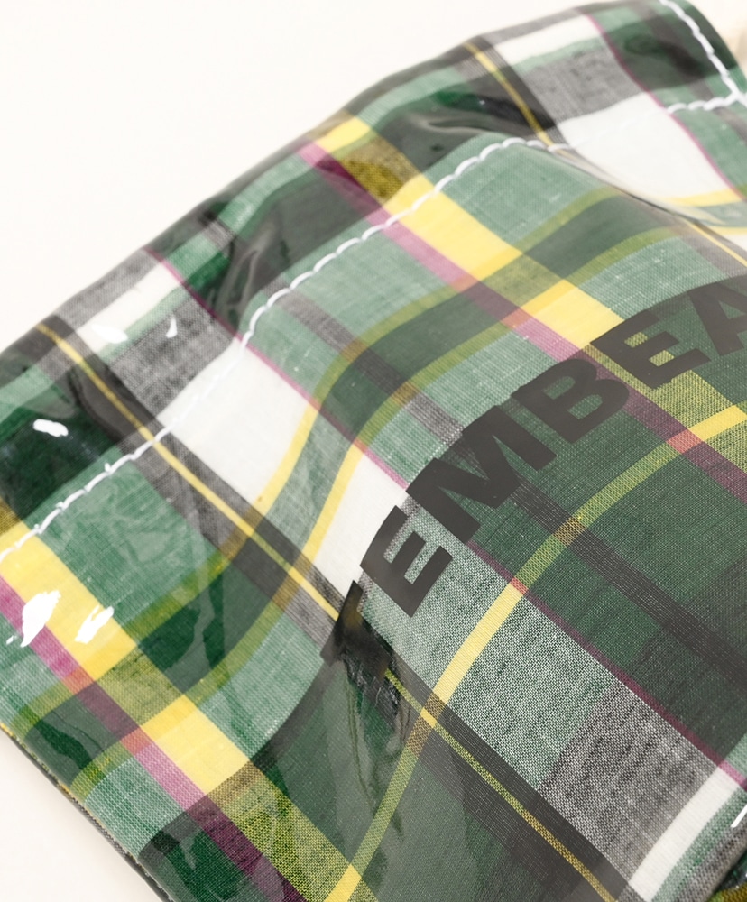 Game Pouch Mini PVC Check Green/チェックグリーン ONE