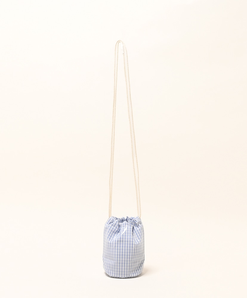 Game Pouch Mini PVC Check LT-Blue/チェックライトブルー ONE