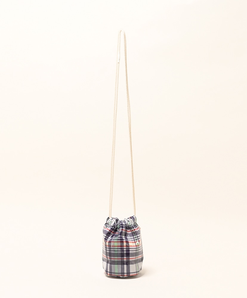 Game Pouch Mini PVC Check Navy/チェックネイビー ONE