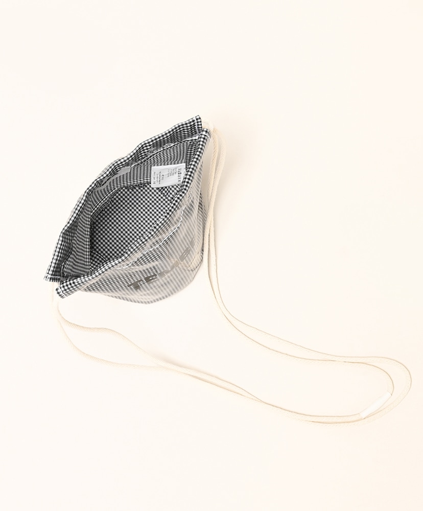Game Pouch Mini PVC Gingham Small Black/ギンガムスモールブラック ONE
