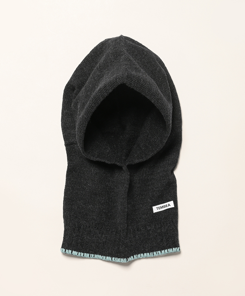 Balaclava - Wool Nylon Charcoal×Uguisu/チャコール×ウグイス ONE