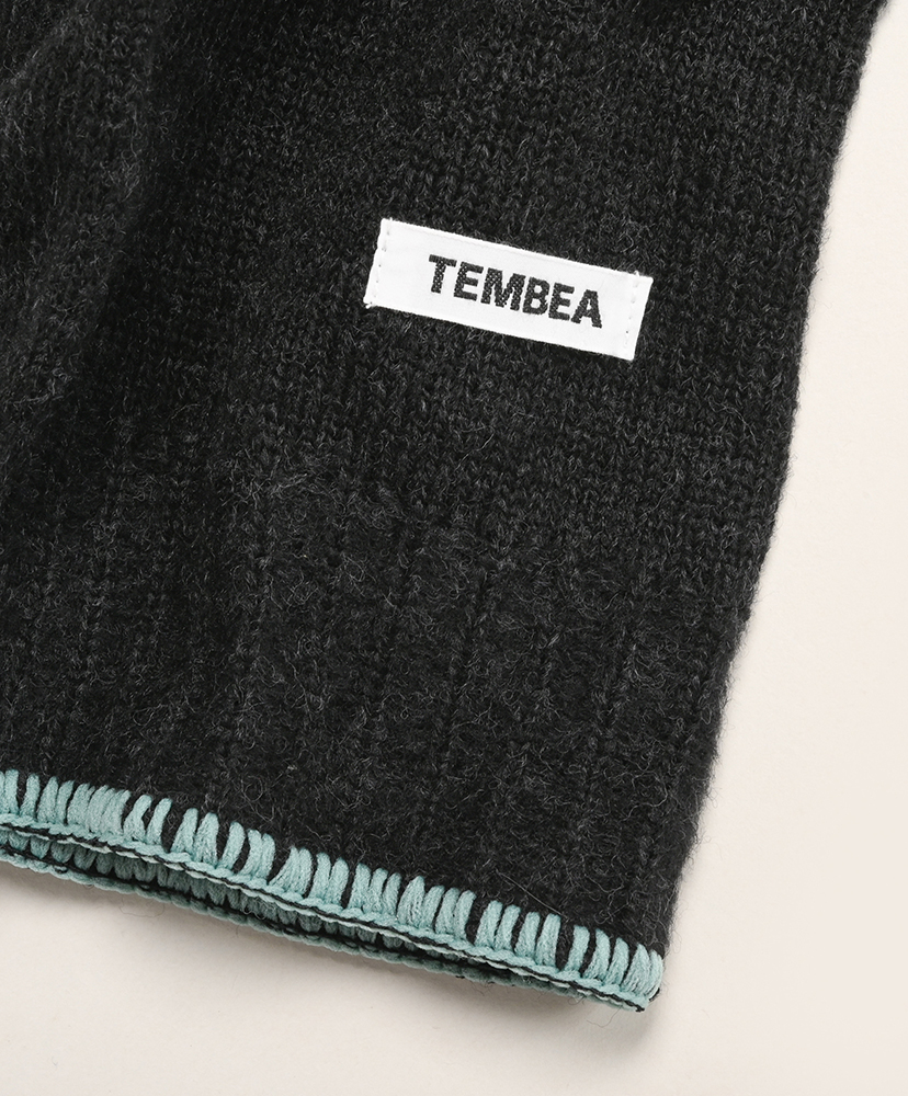 Balaclava - Wool Nylon Charcoal×Uguisu/チャコール×ウグイス ONE