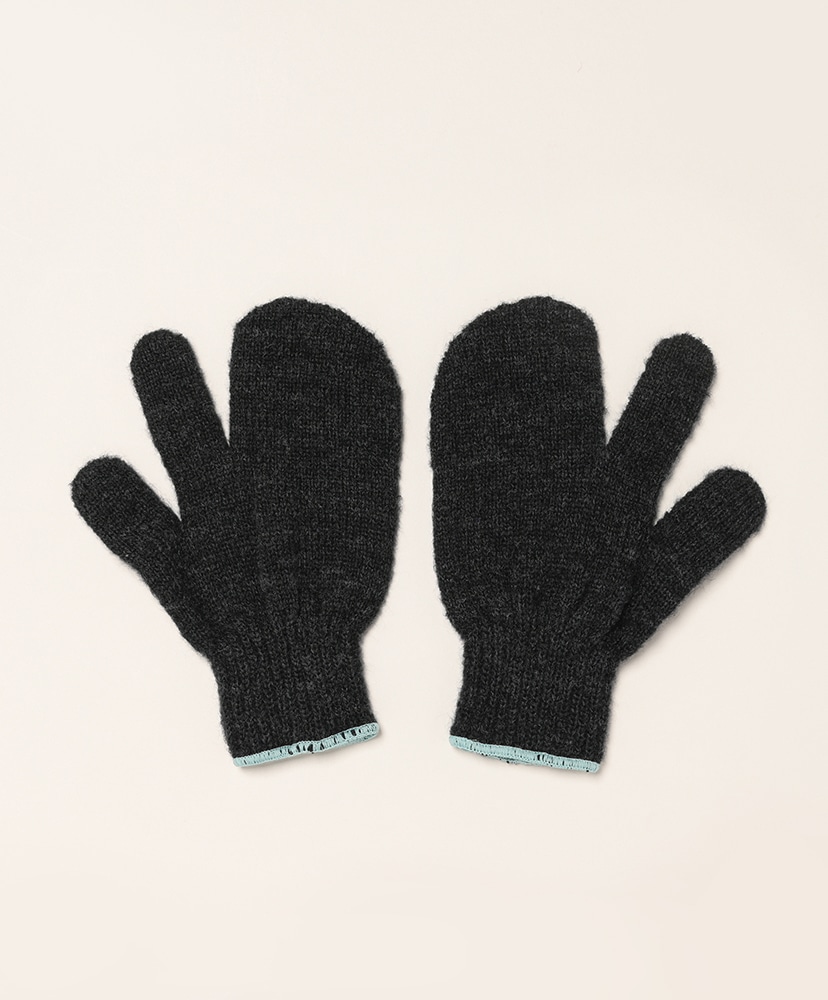 3 Fingers Gunte Charcoal×Uguisu/チャコール×ウグイス M(UNISEX)