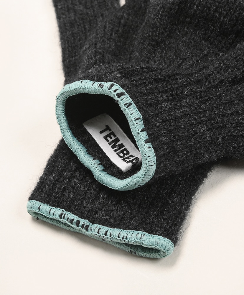 3 Fingers Gunte Charcoal×Uguisu/チャコール×ウグイス M(UNISEX)