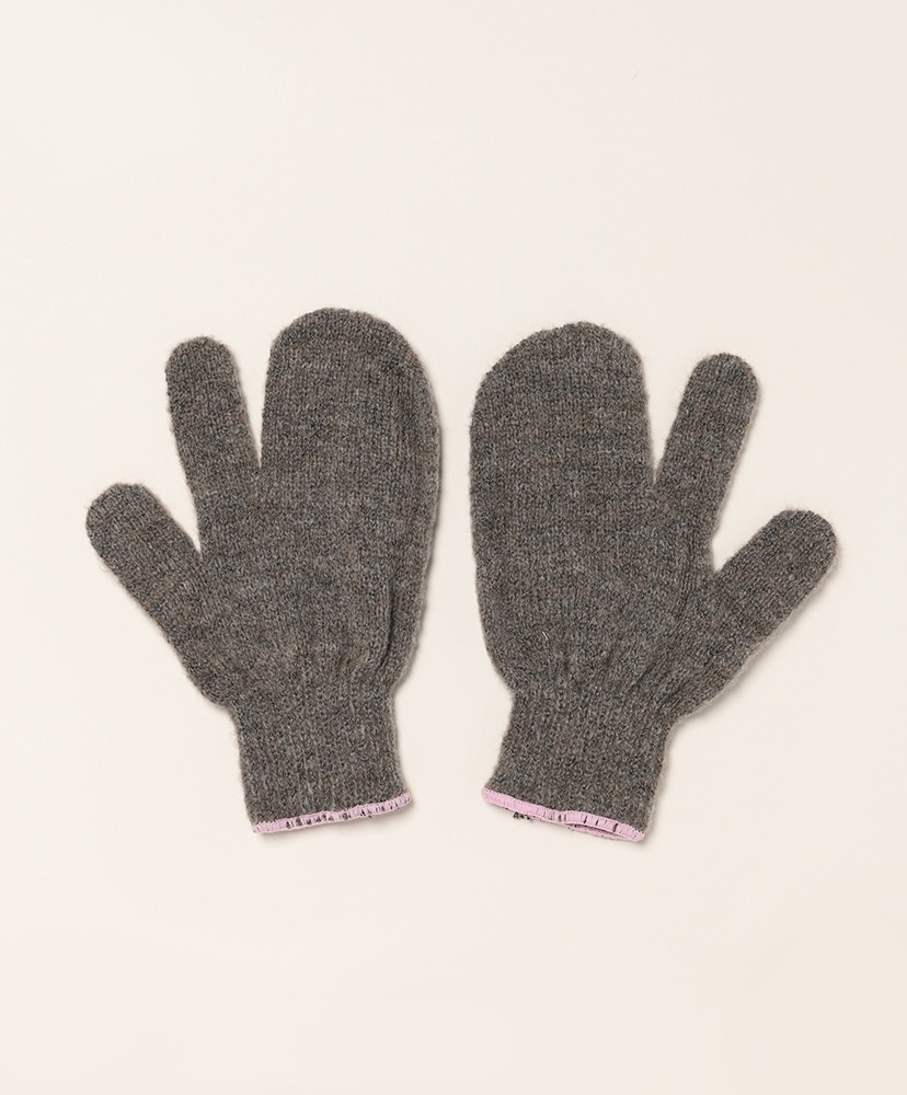 3 Fingers Gunte Dk-Beige×Smoky-Pink/ダークベージュ×スモーキーピンク M(UNISEX)