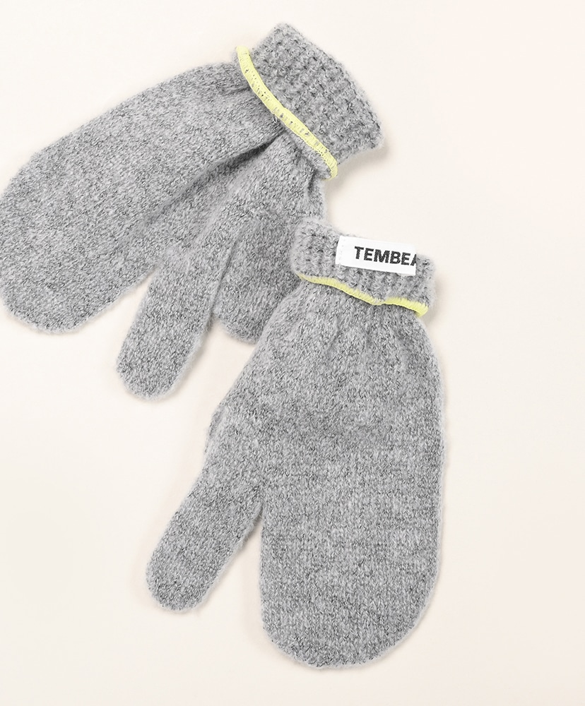 3 Fingers Gunte Lt-Grey×Lemon/ライトグレー×レモン M(UNISEX)