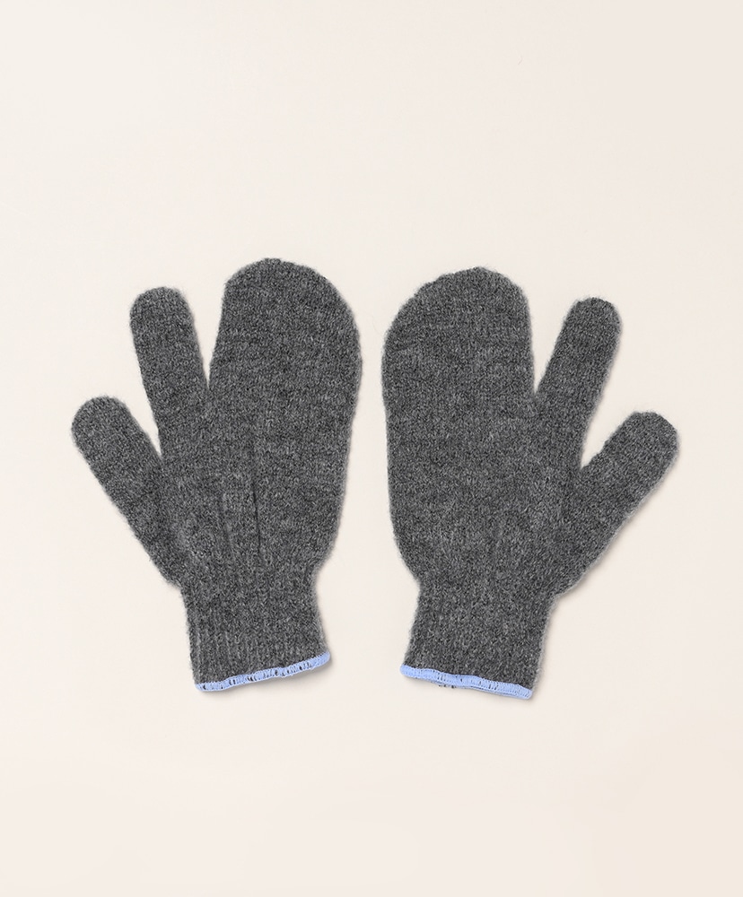 3 Fingers Gunte Mid-Grey×Sax/ミッドグレー×サックス M(UNISEX)