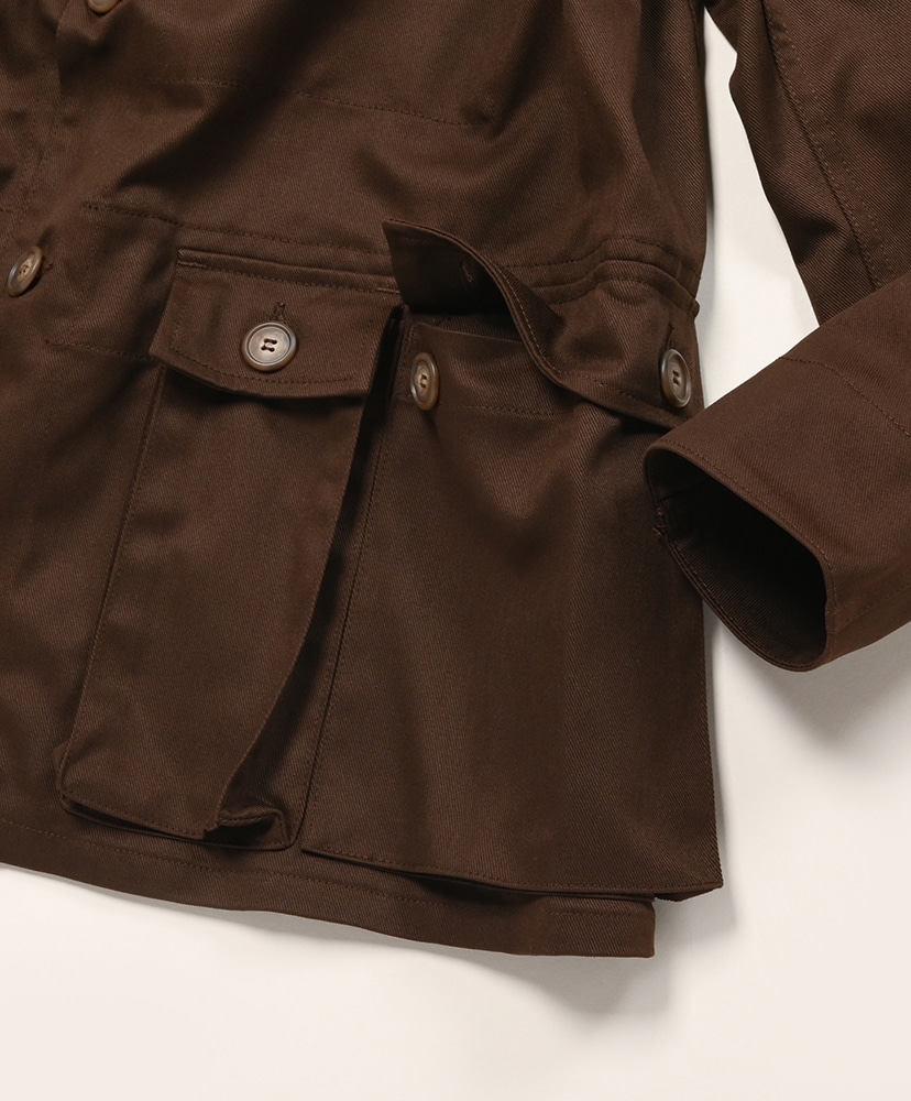 G.D.U Leaf Jacket - T/C Chino Brown / ブラウン L(MEN)