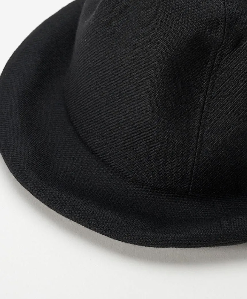 Shetland Wool Serge Mountain Hat Black×Gray/ブラック×グレー 2(MEN)