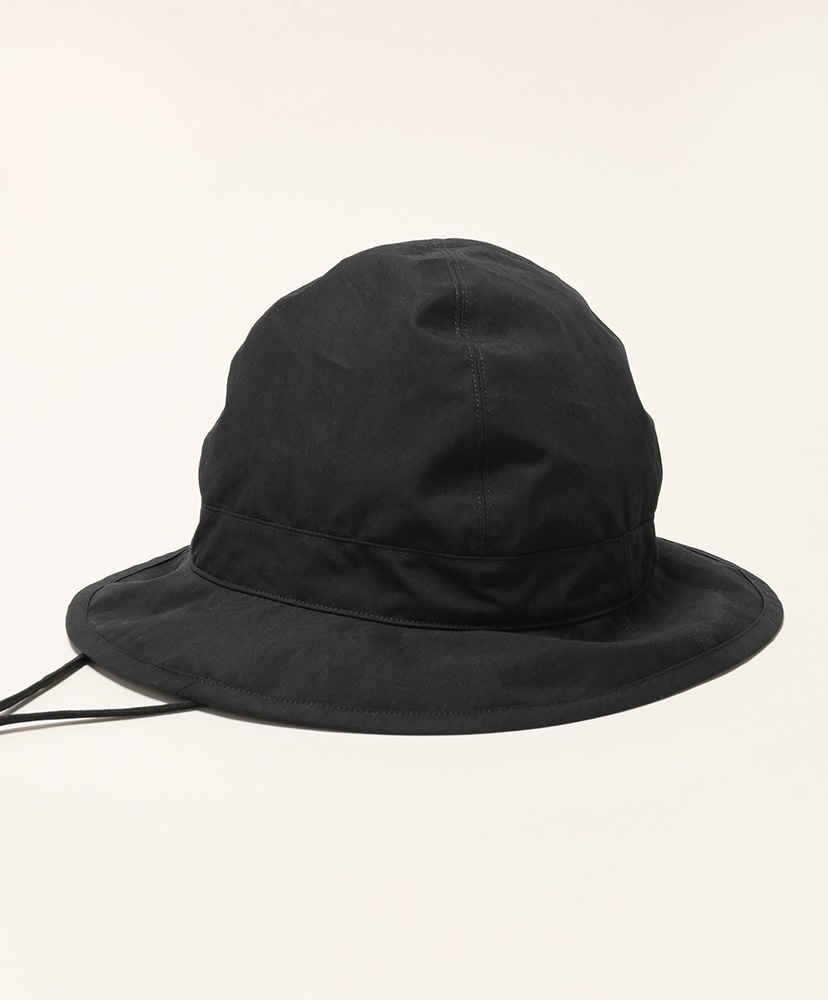Cotton Nylon Oversized 4panel Hat Black/ブラック 2(MEN)