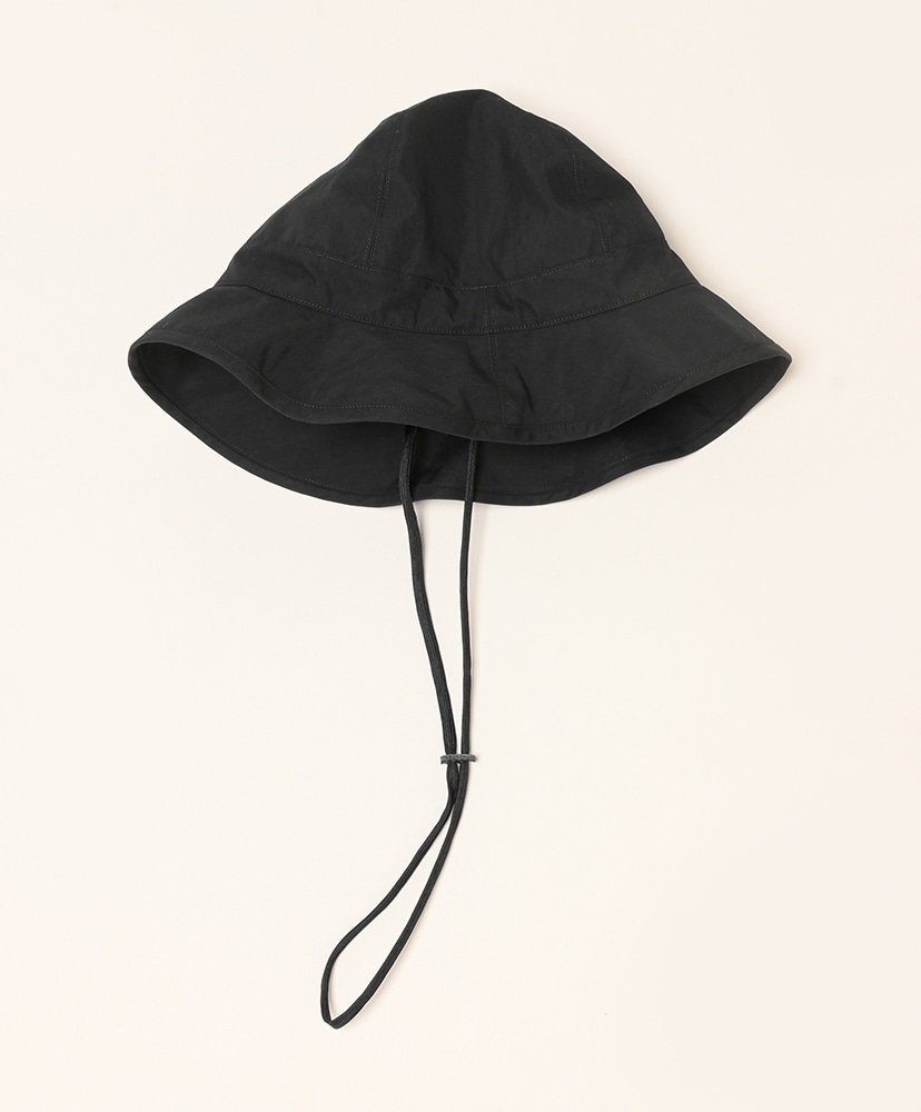 Cotton Nylon Oversized 4panel Hat Black/ブラック 2(MEN)